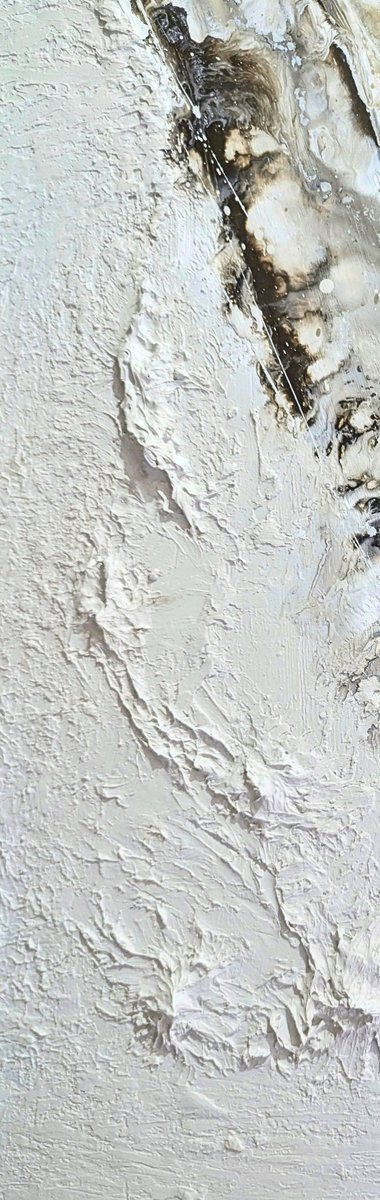 Texture — plaster and marble dust applied by Cristina Luque